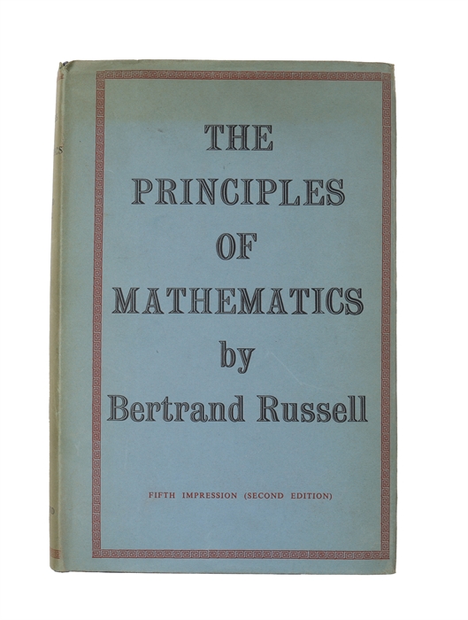 The Principles of Mathematics.