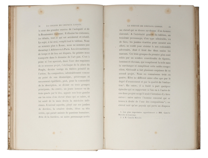 Géricault. Etude Biographique et Critique avec le Catalogue Raisonné de L'Oeuvre du Maitre.