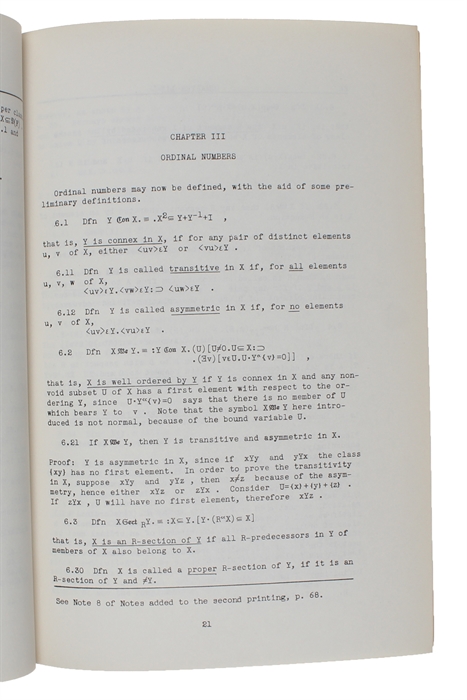 The Consistency of the Axiom of Choice and of the Generalized Continuum-Hypothesis with the Axioms of Set Theory. (Annals of Mathematics Studies Number 3). Third printing.