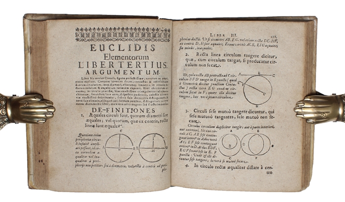 In geormetriam Euclidis Demonstrationum Libri Sex. In quibus Geometria planorum traditur, & brevis Notis perspicue explicatur. Impensis & sumptibus Authoris.