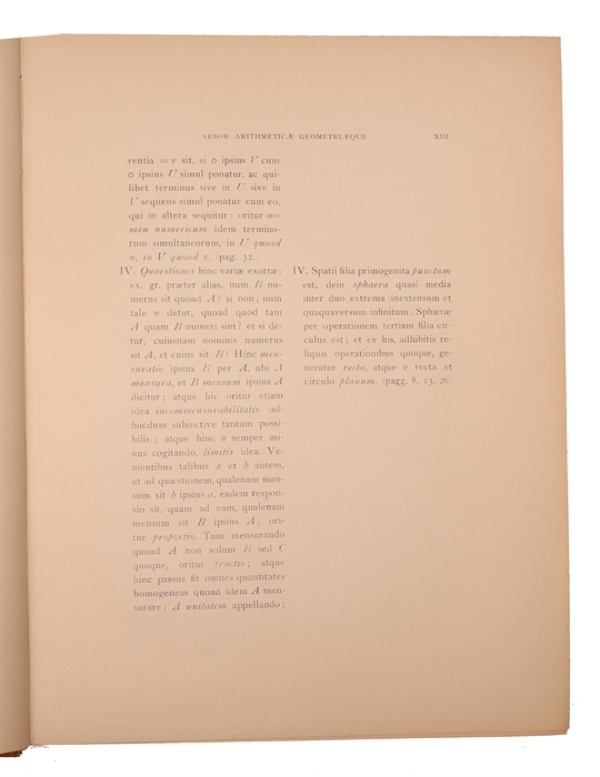 Appendix. Scientiam Spatii Absolute Veram exhibens: a veritate aut falsitate Axiomatis XI Euclidei (a priori haud unquam decidenda) independentem: adjecta ad casum falsitatis, quadratura circuli geometrica.