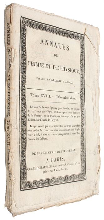 Sur les Mouvemens électro-magnétiques à la théorie du magnétisme. (Traduit par M. Anatole-Riffault). (On some New Electro-Magnetical Motions, and on the Theory of Magnetism).