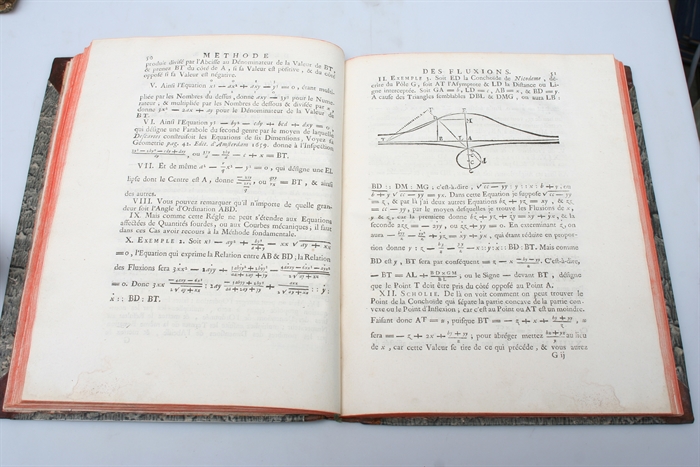 La Methode des Fluxions, et des Suites Infinies Par le Chevalier Newton. (Translated by G. Louis Le Clerc, ount de Buffon).