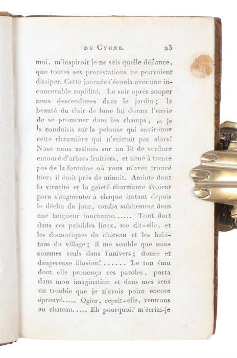Les Chevaliers du Cygne, ou la Cour de Charlemagne. Conte historique et moral pour servir de suite aux Veillées du chateau, et dont tous le traits qui peuvent faire allusion a la Revolution Francoise, sont tirés de l'Histoire. 3 vols.