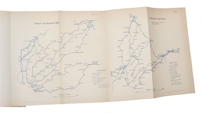 Moltkes Militärische Werke. 3 Abteilungen: I; III & IV.