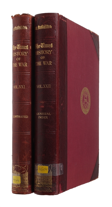 The Times History of the War. 22 vols. (including Index).