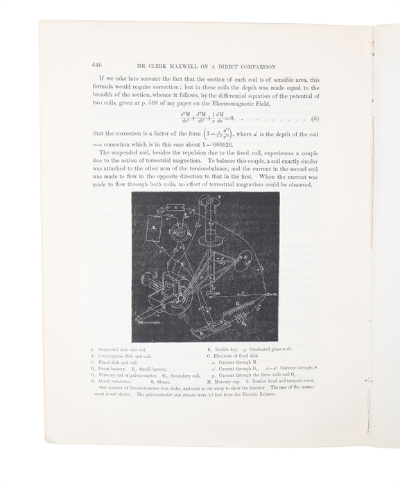 On a Method of making a Direct Comparison of Electrostatic with Electromagnetic Force; with a Note on the Electromagnetic Theory of Light. (Read June 18, 1868).
