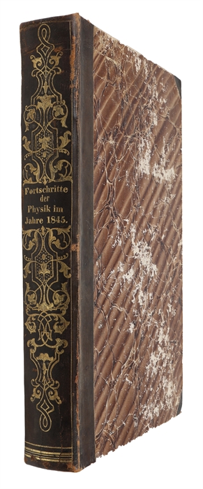 Physiologische Wärmeerscheinungen. Bericht "über die Theorie der physiologischen Wärmeerscheinungen für 1845" (Report on the Work done on the Theory of Animal Heat in 1845).