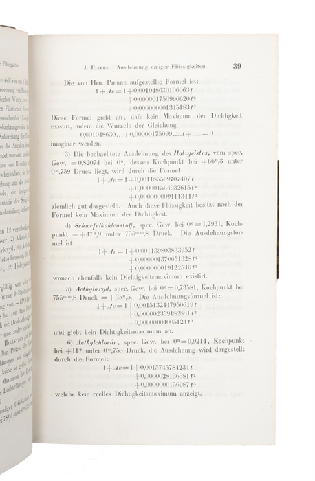 Physiologische Wärmeerscheinungen. Bericht "über die Theorie der physiologischen Wärmeerscheinungen für 1845" (Report on the Work done on the Theory of Animal Heat in 1845).