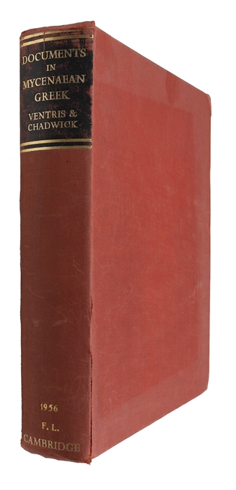 Documents in Mycenaean Greek. Three Hundred Selected Tablets from Knossos, Pylos and Mycenae with Commentary and Vocabulary.
