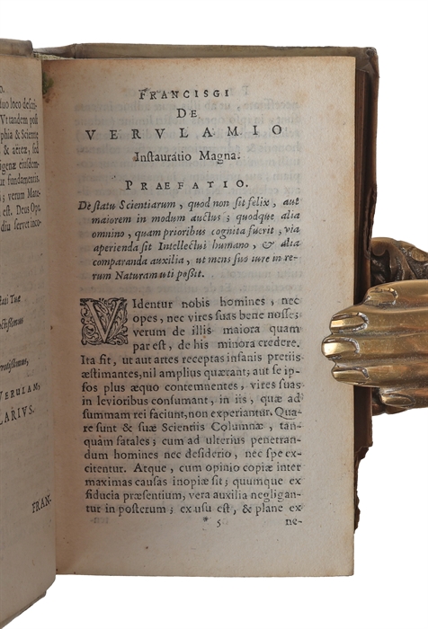 Novum Organum scientiarum.