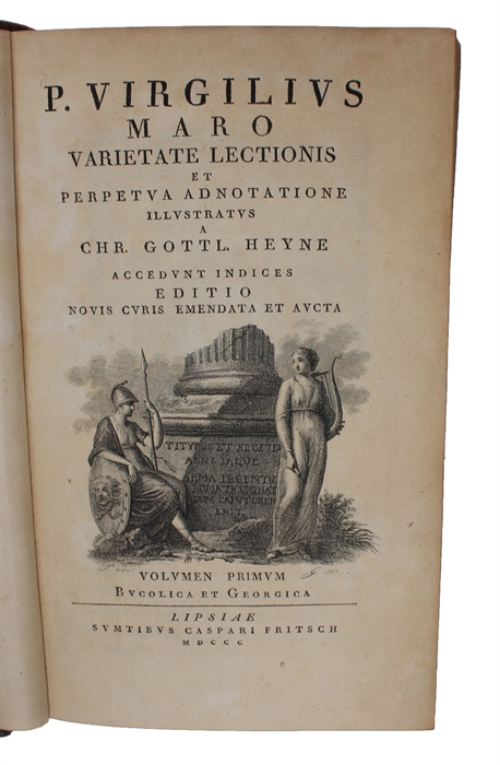 Varietate Lectionis et perpetua Adnotatione illvstratvs a Chr. Gottl. Heyne. Accedunt Indices. Editio novis curis emendata et aucta. 6 Bde. (Volumen Sextum: Indices).