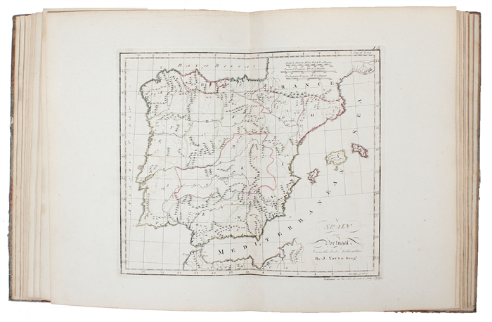 A New Atlas Or a Compleat Set of Maps. Representing the different Empires, Kingdoms, States of the known World Including the Modern Discoveries by J. Young, A.M.