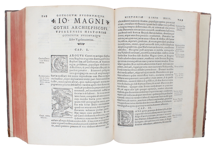 Historia de omnibus Gothorum Sveonumque Regibus qui unquam ab initio nationis extitere, corumque memorabilibus bellis late varieque per orbem gestis, Opera Olai Magni Gothi Fratris eiusdem autoris ac etiam ... in lucem edita.