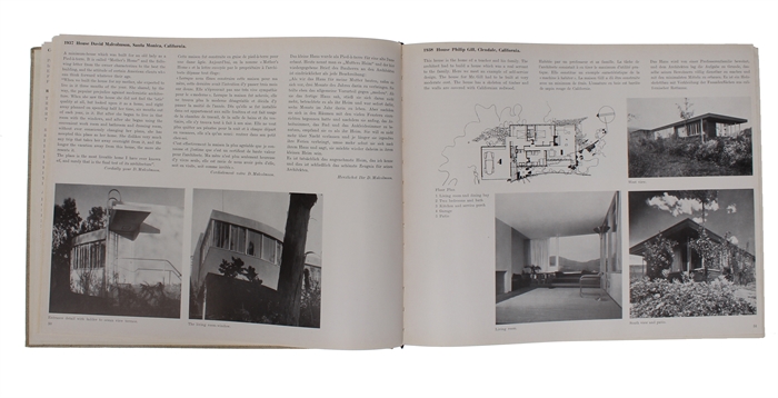 Richard Neutra. Buildings and Projects. Réalisations et Projets. Bauten und Projekte. Introduction S. Giedion.
