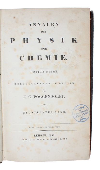 Ueber die bewegende Kraft der Wärme und die Gesetze, welche sich daraus für die Wärmelehre selbst ableiten lassen.