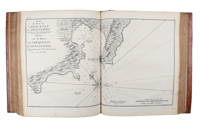 Voyage autour du Monde, fait dans les Années MDCCXL,I,II,III,IV.... dans la Mer du Sud. Tiré des Journaux & autres Papiers de ce Seigneur, & publié par Richard Walter... Orné des Cartes & des Figures en Taille douce. Traduit de Anglois.