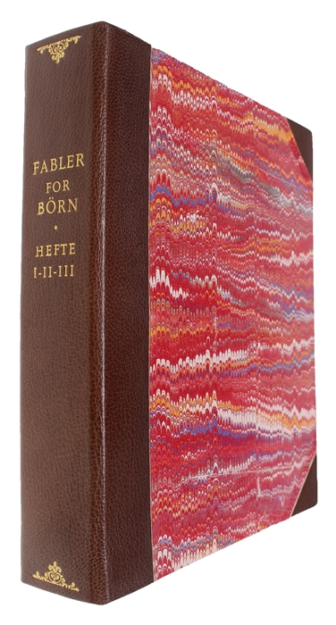 Fabler for Börn. Frit, metrisk oversatte af O.O. Bagge. Förste - Tredie Hefte. (Hvert hefte) indeholdende 25 Fabler med et illumineret Kobber til hver Fabel, efter originale Tegninger).
