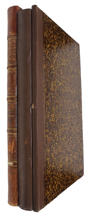 Voyage Autour du Monde sur la Frégate La Vénus, pendant les années 1836-1839. 10 text-volumes (presumably out of 11) + 4 folio-volumes.