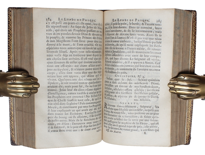 Livre D'Eglise Latin-Francois, suivant le Breviaire et le Nouveau Missel de Paris, contenant l'Office du Matin pour les Dimanches & les Fetes de l'Année. Imprimé par ordre de Monseigneur l'Archevéque.