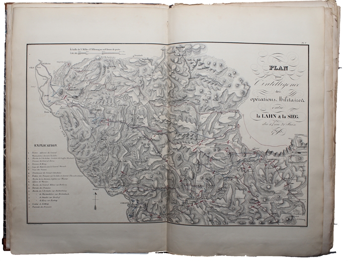 Atlas pour servir á l'intelligence de L'Histoire Critique et Militaire des Guerres de la Révolution. Gravé sous la Direction de J.-B. Bielaerts.