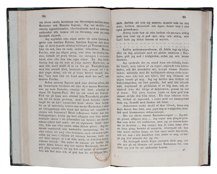 Jane Eyre. En Sjelf-Biographie.