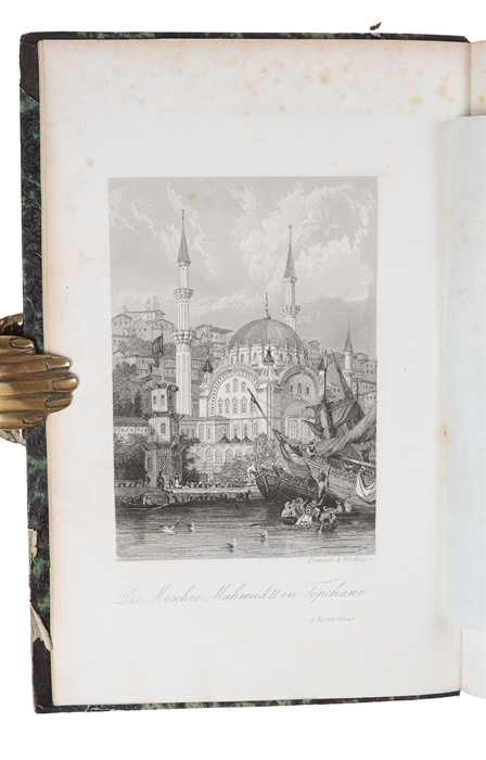 Konstantinopel und seine Umgebungen malerisch und geschichtlich dargestellt. Nach dem Englischen frei bearbeitet von A. Kaiser. Mit 30 Stahlstichen nach Originalzeichnungen von Thomas Allom und einer Charte vom Bosporus und der Umgegend von Konstantin...