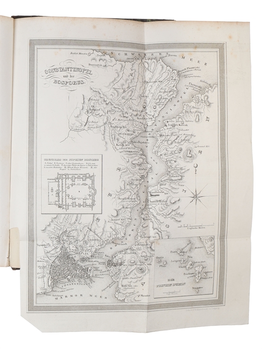 Konstantinopel und seine Umgebungen malerisch und geschichtlich dargestellt. Nach dem Englischen frei bearbeitet von A. Kaiser. Mit 30 Stahlstichen nach Originalzeichnungen von Thomas Allom und einer Charte vom Bosporus und der Umgegend von Konstantin...