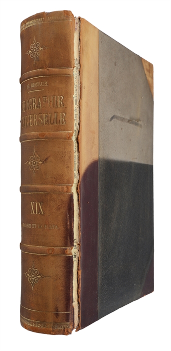 Nouvelle Géographie universelle, la Terre et les Hommes. Tome XIX: Amérique du Sud, l'Amazonie et la Plata. Guyanes, Brésil, Paraguay.Urugyau, République Argentine. Contenant 5 Cartes en couleur tirées a part, 169 Cartes intercalées dans le Texte et ...
