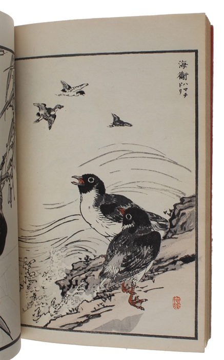 Bairei Hyakucho gafu (Album of 100 Birds). volume 1 (of 3).