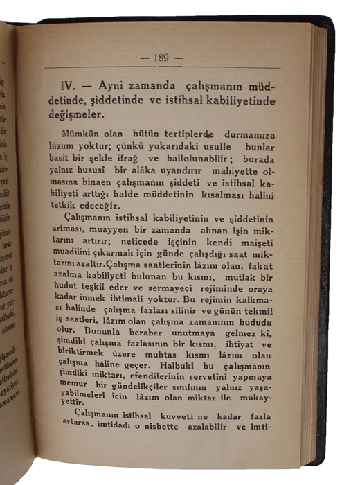 Sermaye. [i.e. Turkish: "Das Kapital"].