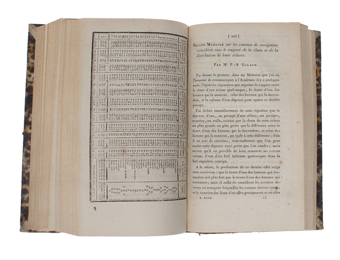 Sur les Mouvemens électro-magnétiques et la théorie du magnétisme. (Traduit par M. Anatole-Riffault). + (André-Marie Ampere et Felix Savary:) Notes relatives au Mémoire de M. Faraday.