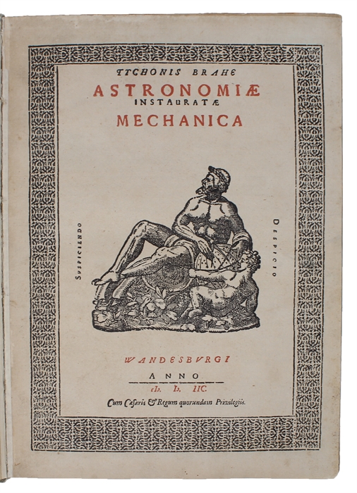 Astronomiae instauratae Mechanica.