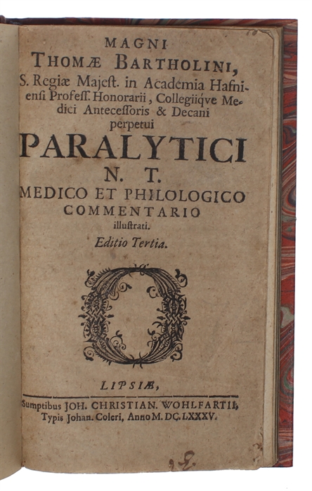 Paralytici N.T. Medico et Philologico.