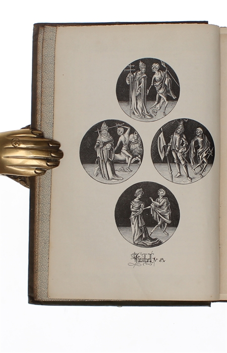Holbein's dance of death exhibited in elegant engravings on wood, With a Dissertation on the several Representations of that Subject. Also, Holbein's bible cuts, consisting of ninety illustrations on wood, with introduction by Thos. Frognall Dibdin. 