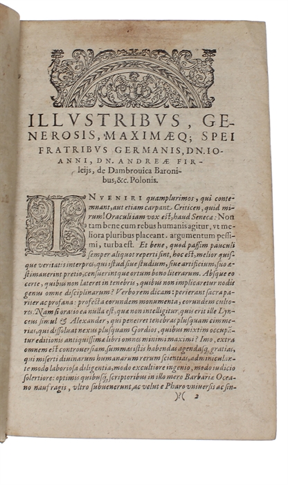 Lampas, sive Fax artium liberalium, hoc est Thesaurus criticus (…). Tomus primus.