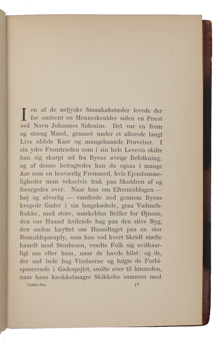 Lykke-Per. 8 Bd. (Hans Ungdom - Finder Skatten - Hans Kærlighed - I det Frememde - Hans Store Værk - Og hans Kæreste - Hans Rejse til Amerika - Hans sidste Kamp).