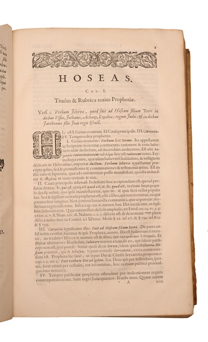 To Dodekapropheton sive prophetae duodecim minores versione latina et commentario illustrati [Coccejo] (+) Operis Historici et Chronologici Libri duo [Baillium].