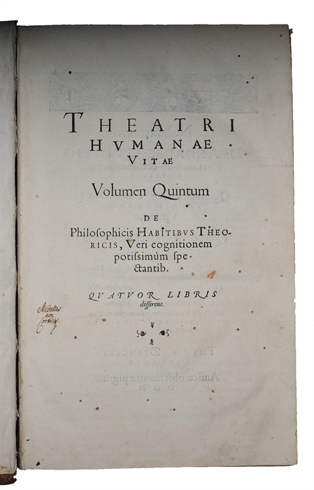 Theatrum humanae vitae. 29 parts (all).