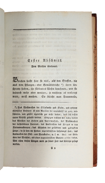 Anleitung, vermittelst der dephlogistisirten Salzsaure zu jeder Jahreszeit vollkommen weiss, geschwind, sicher und wohlfeil zu bleichen. Dritte vemiehrte und verbesserte Auflage. 