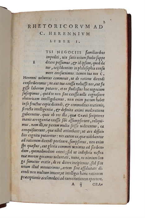 Rhetoricorum Ad C. Herennium libri IIII. incerto auctore. Ciceronis De inventione libri II. Topica ad Trebatium, Oratoriæ partitiones. Cum correctionibus Pauli Manutii.