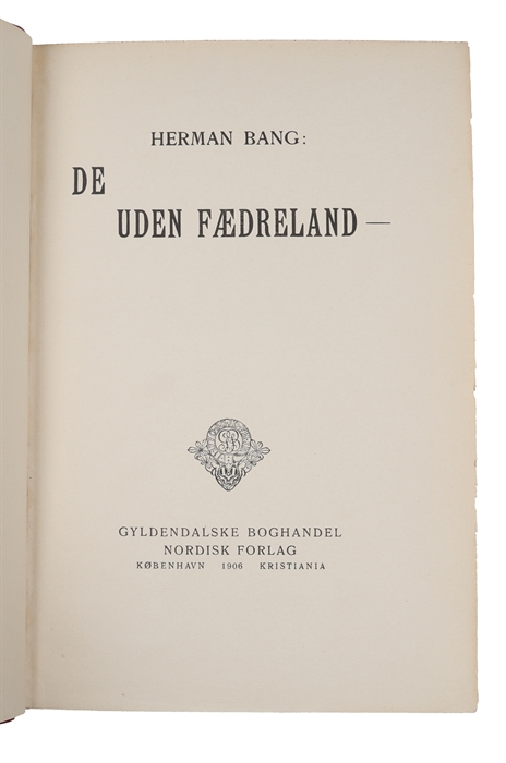 De uden Fædreland.