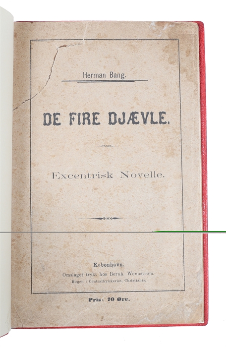 De fire Djævle. Excentrisk Novelle.