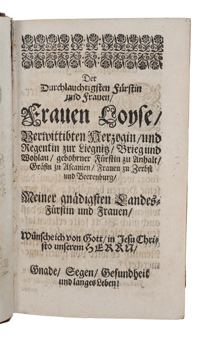 Biblische Geschichte Oder Betrachtungen der Biblischen Historien Aus dem Englischen in das Hoch-Teutsche übersetzet. Zum andernmahl herausgegeben von Heinrich Schmettauen.