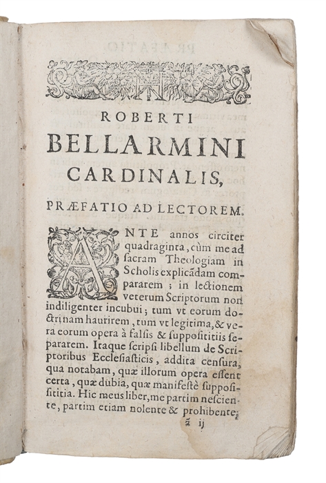 De scriptoribus ecclesiasticis liber unus. Adiunctis Indicibus undecim ... Ultima editio à mendis praecedentium sedulo ac diligenter expurgata. Cum appendice philologica et chronologica R.P. Philippi Labbe, Biturici, Societatis Iesu Theologi. 