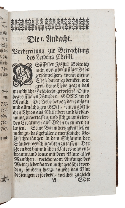 Wahre Seelen-Ruhe in den Wunden Jesu, oder 80 Passions Andachten. Die fünffte Auflage.