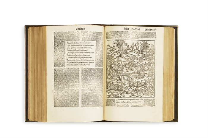 Opera cum quinque vulgatis commentariis expolitissimisque figuris atque imaginibus nuper per Sebastianum Brant superadditis exactissimeque reuisis atque elimatis.