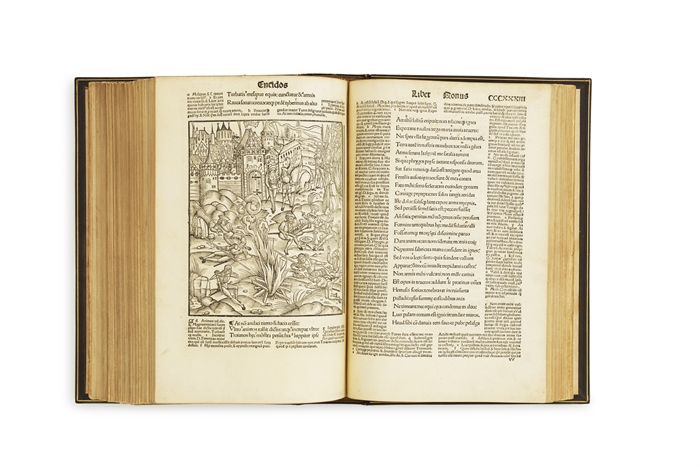 Opera cum quinque vulgatis commentariis expolitissimisque figuris atque imaginibus nuper per Sebastianum Brant superadditis exactissimeque reuisis atque elimatis.