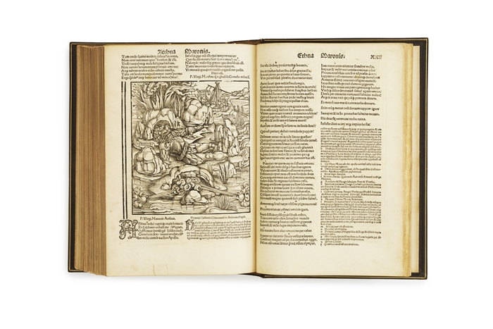 Opera cum quinque vulgatis commentariis expolitissimisque figuris atque imaginibus nuper per Sebastianum Brant superadditis exactissimeque reuisis atque elimatis.