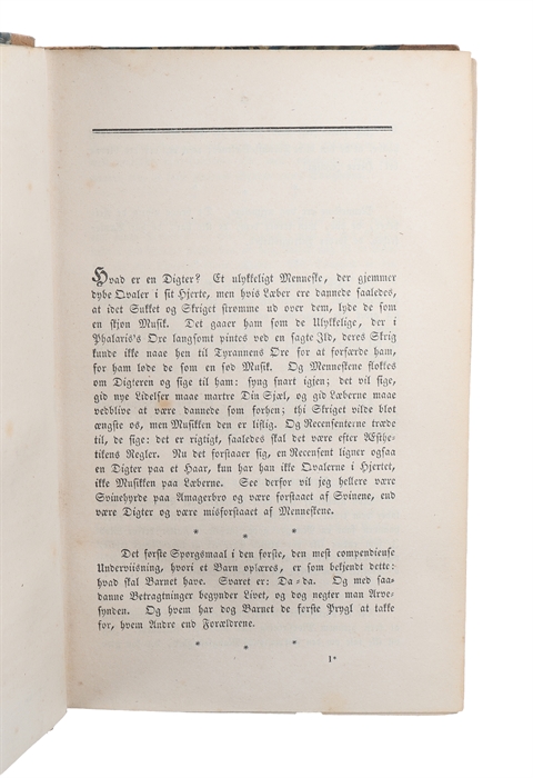 Enten-Eller. Et Livs=Fragment udgivet af Victor Eremita. 2 Deele. Første Deel indeholdende A.'s Papirer. Anden Deel, indeholdende B.'s Papirer, Breve til A. (2 Bd.).